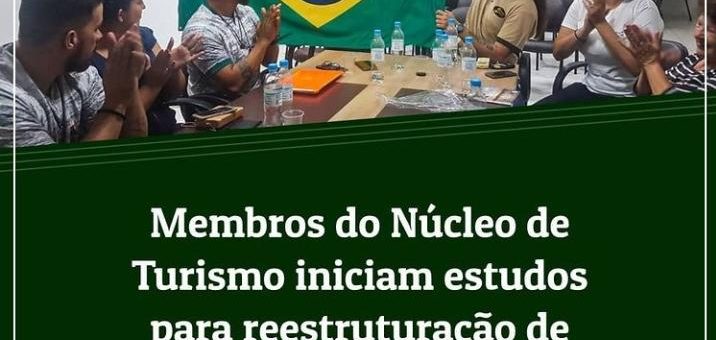 Membros do Núcleo de Turismo iniciam estudos para a reestruturação de trilha em Penha.